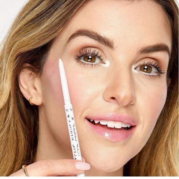 🌻 Tarte Fake Awake White Vegan Waterline Highlight Eyeliner New FullSz - Picture 2 of 7
